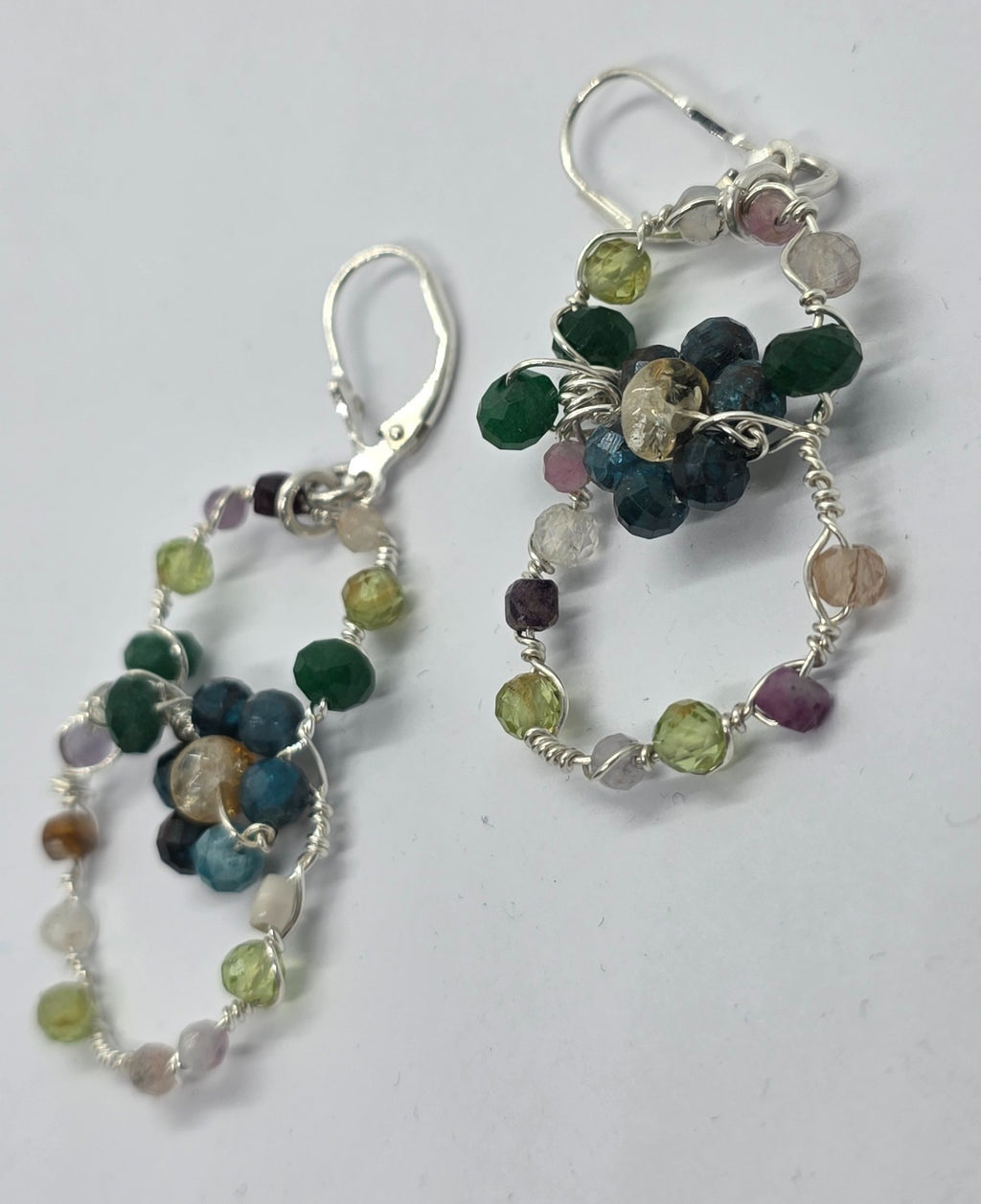 Emerald Twilight Earrings