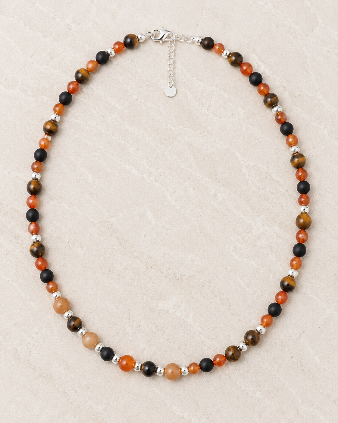 Cornelian Sterling Silver necklace