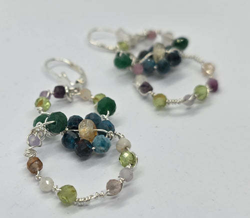 Emerald Twilight Earrings