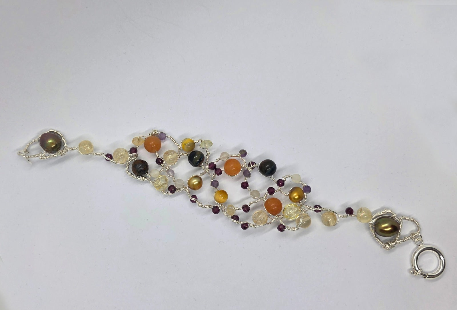 Honeyed Lace Bracelet