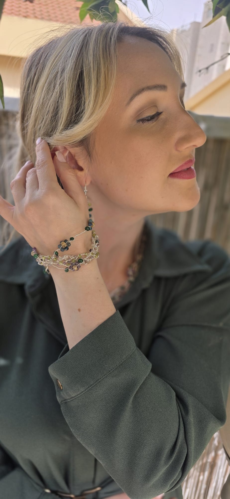 Emerald Twilight Bracelet