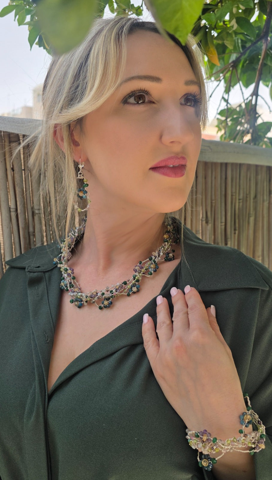 Emerald Twilight Necklace