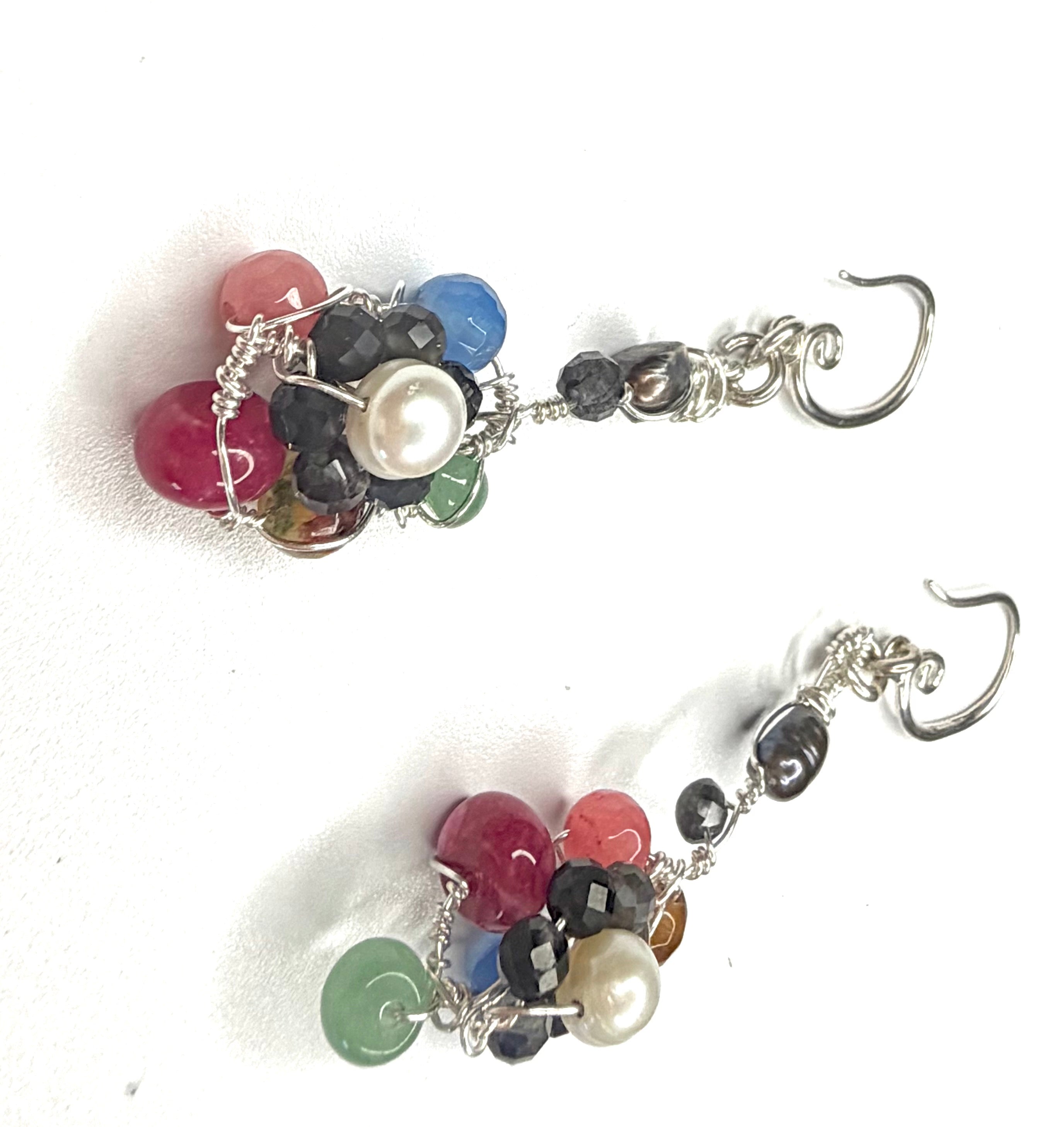 Jardin de Bijoux earrings