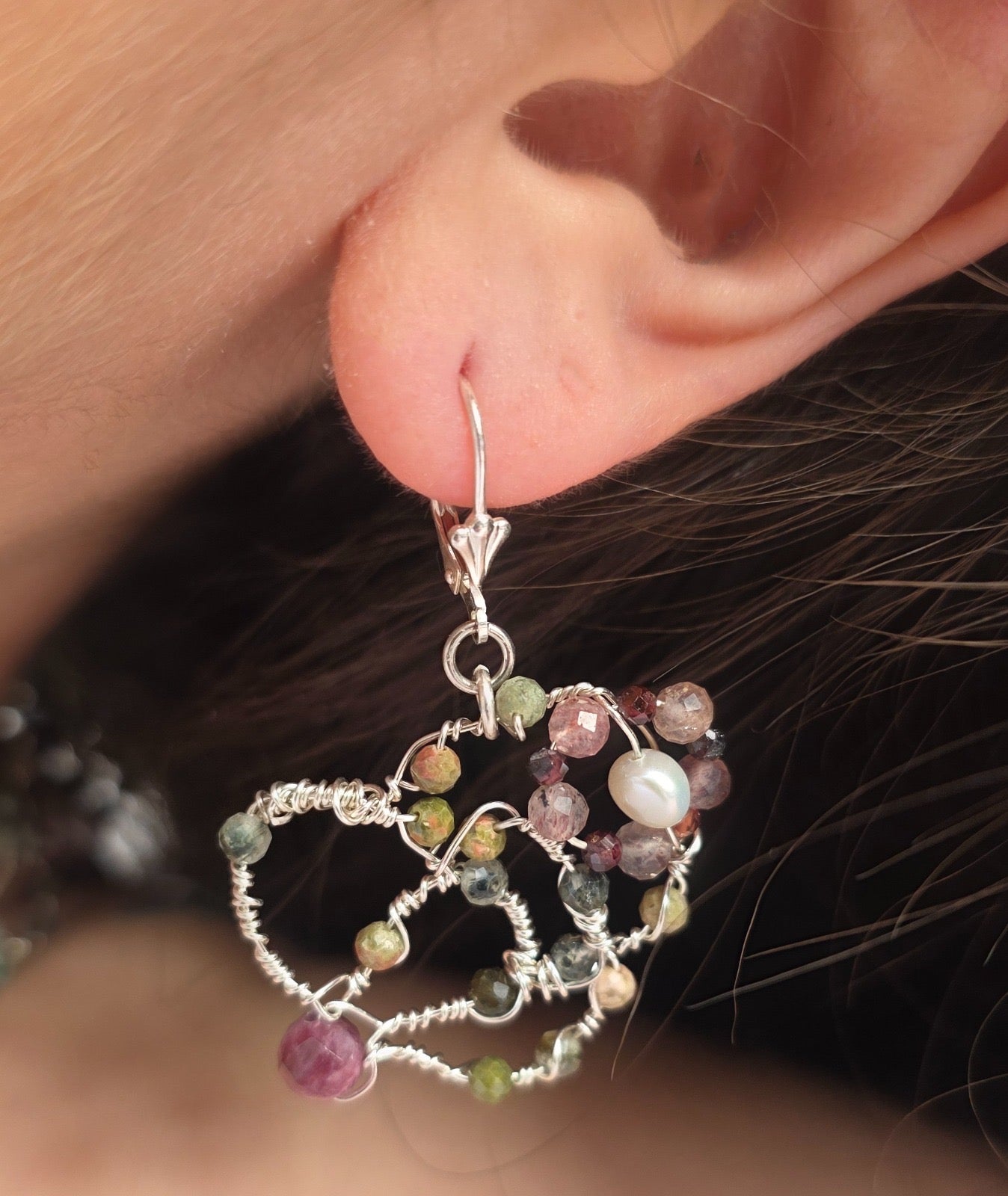 Rose Vine Earrings