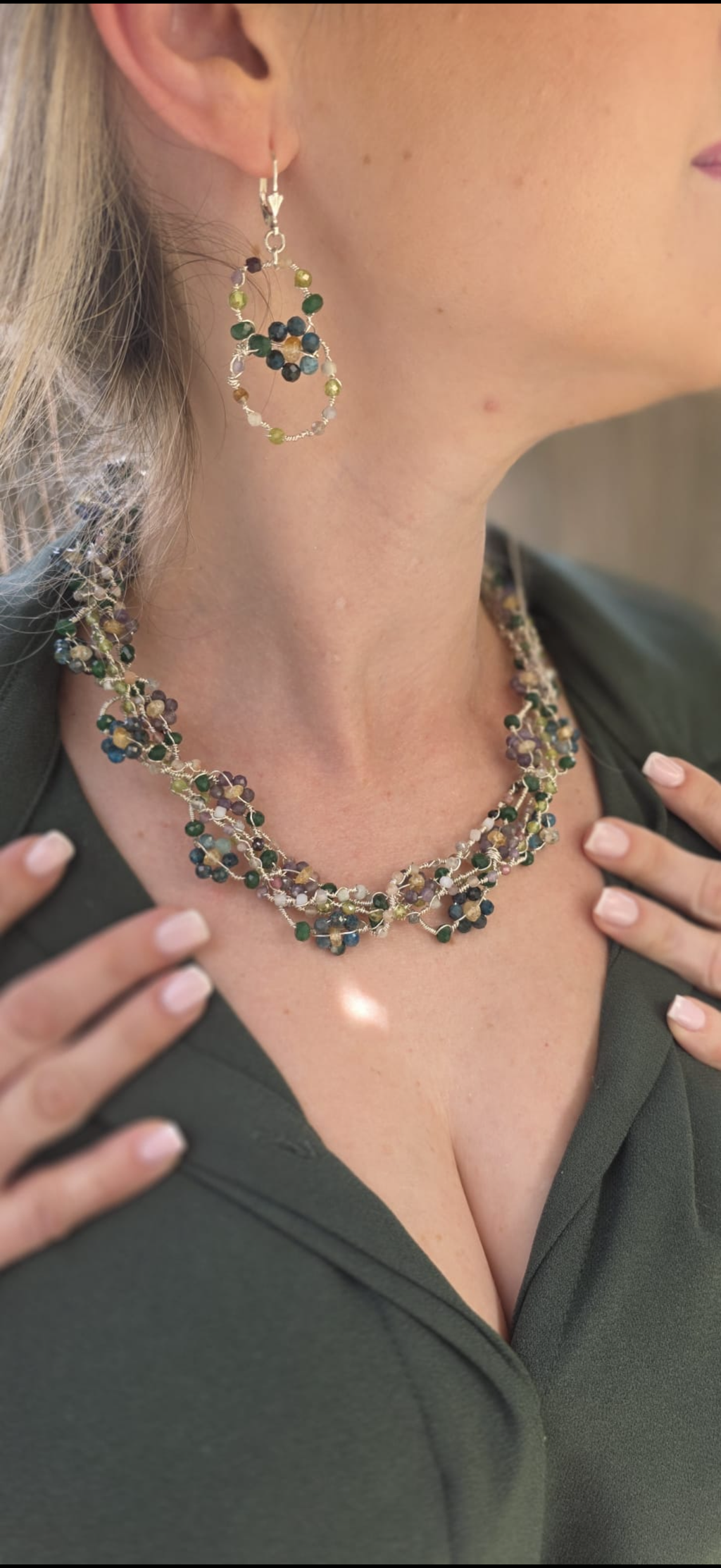Emerald Twilight Necklace