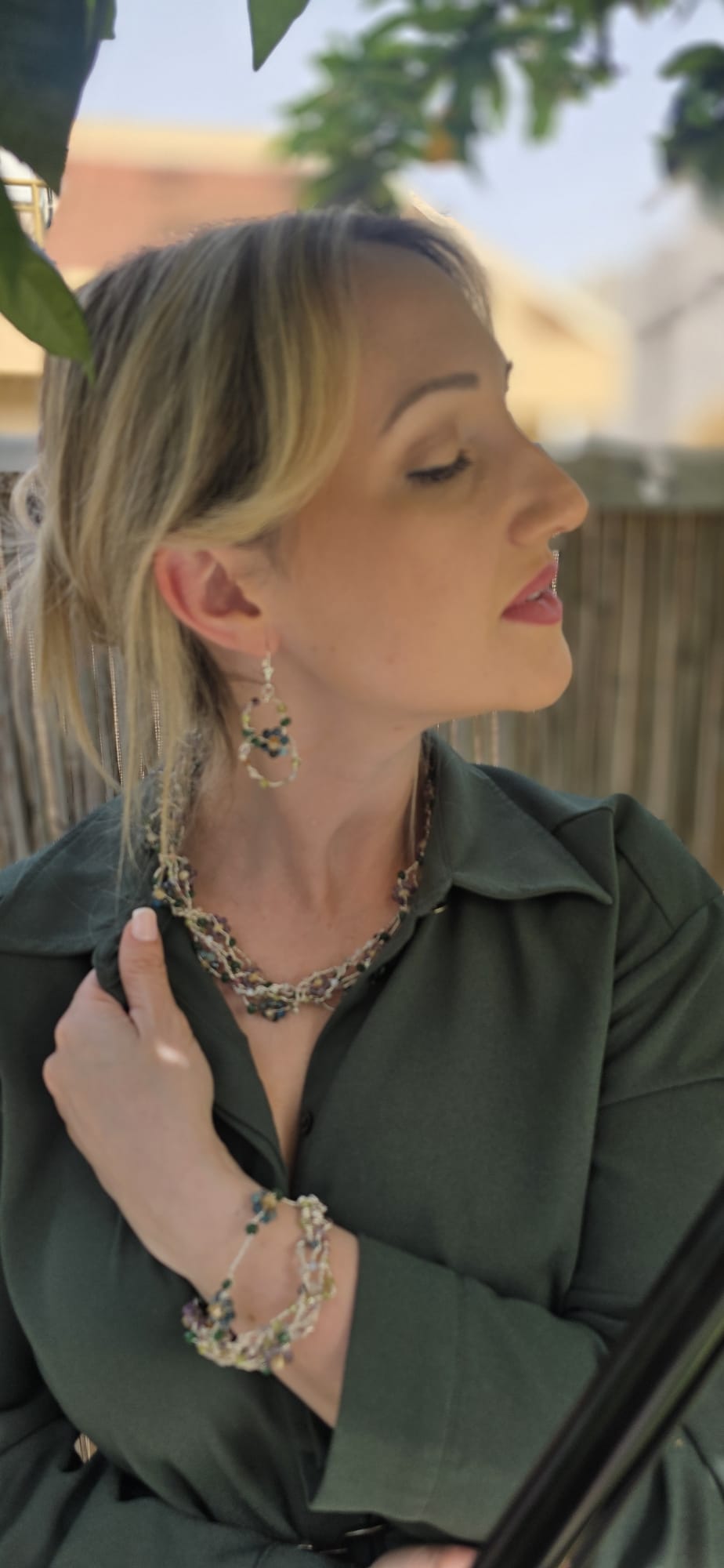 Emerald Twilight Earrings