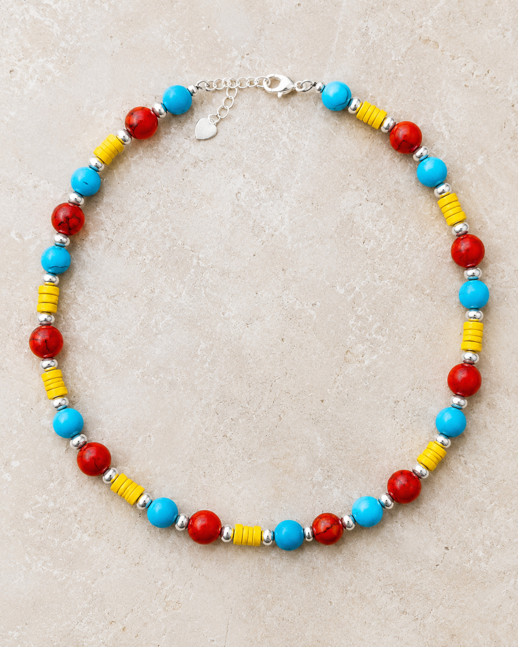Men’s handmade semiprecious genuine gemstones and Sterling Silver