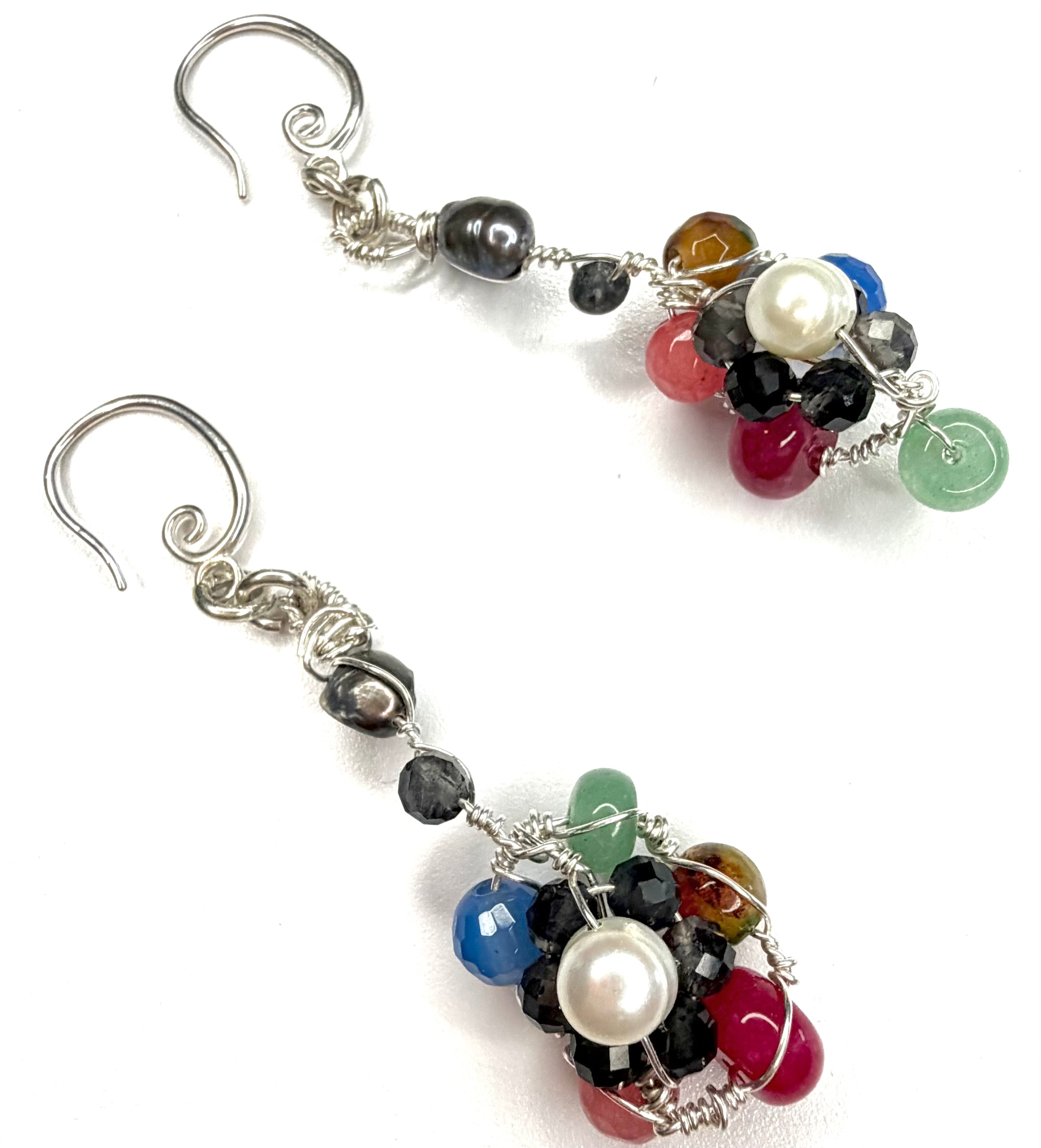 Jardin de Bijoux earrings