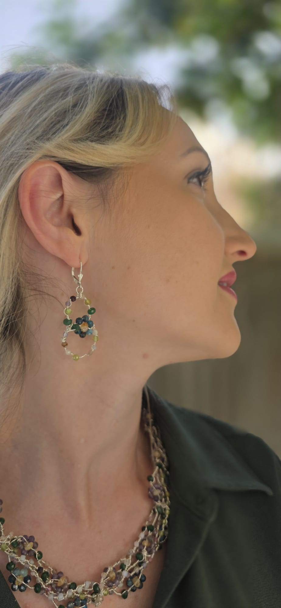 Emerald Twilight Earrings