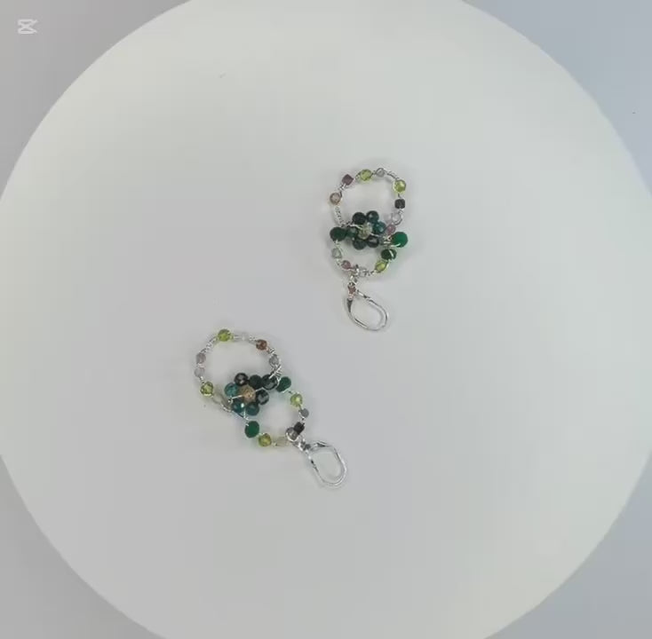 Emerald Twilight Earrings